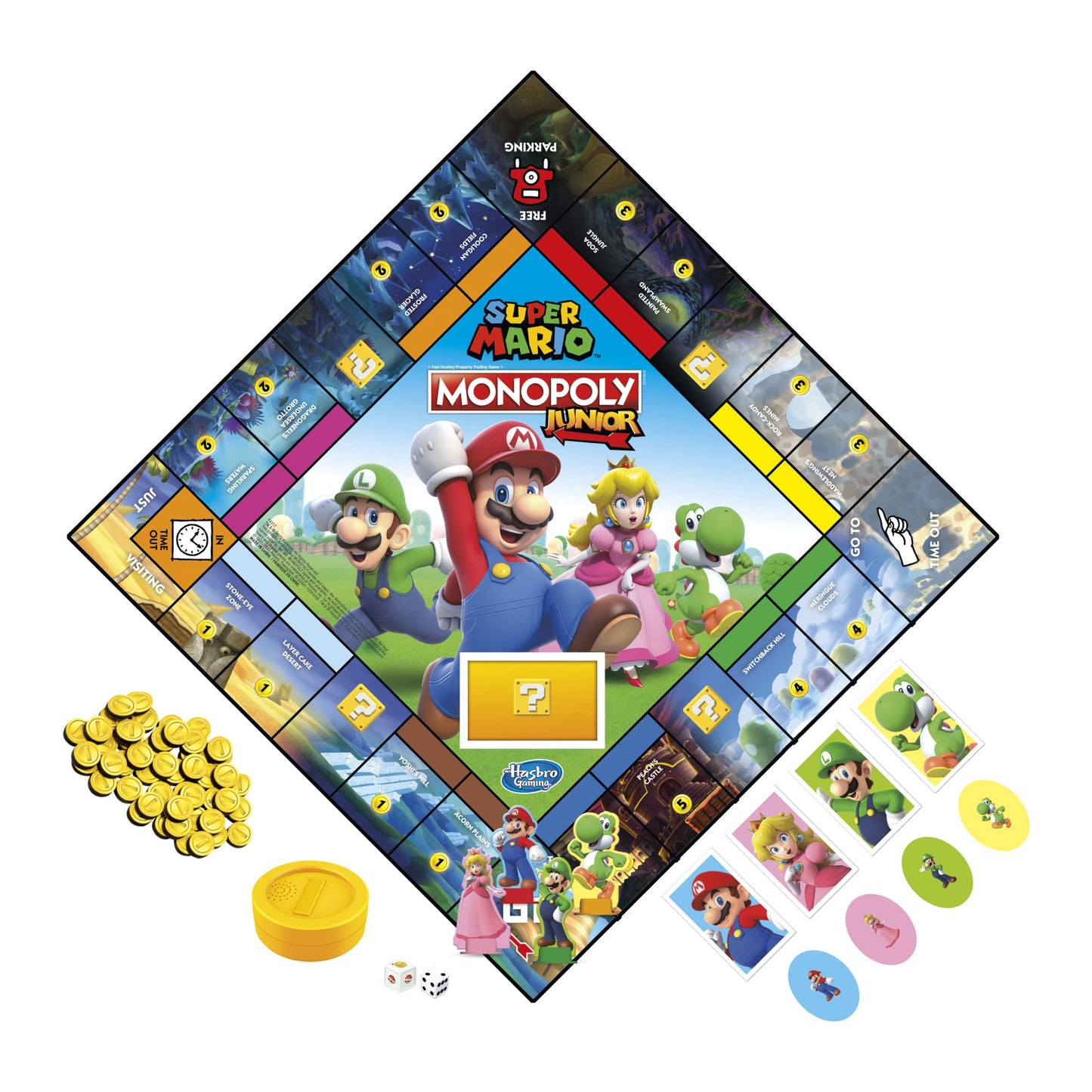 Juego de Mesa Monopoly Junior Edición Super Mario