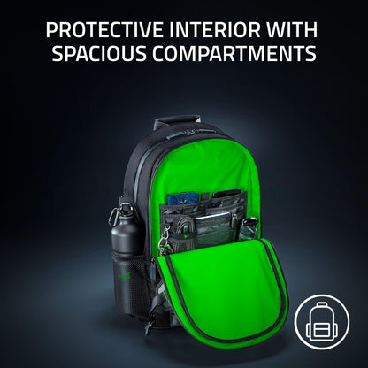 Razer Mochila para Computadora Portátil de Juegos Rogue v3 (Negro / 16 Pulgadas)