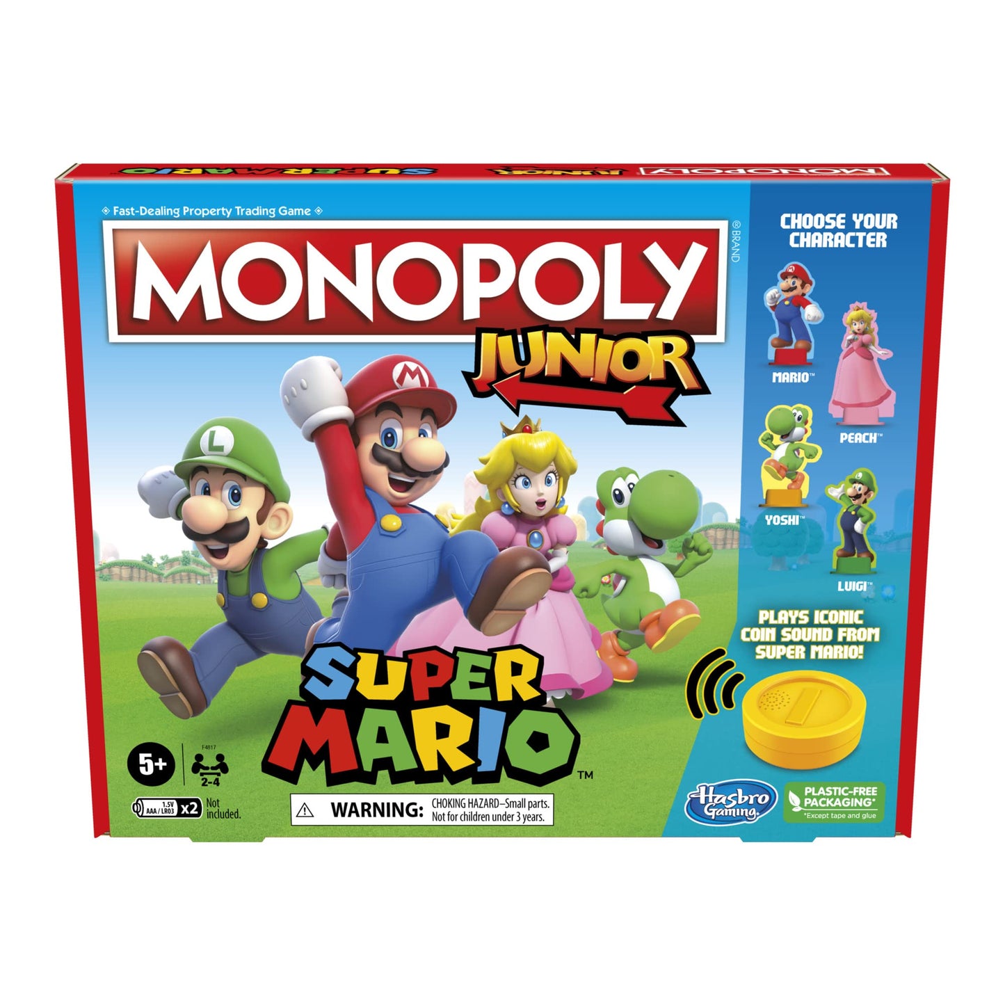 Juego de Mesa Monopoly Junior Edición Super Mario