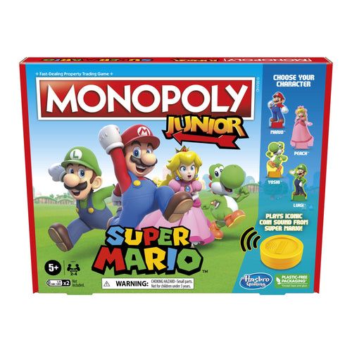 Juego de Mesa Monopoly Junior Edición Super Mario