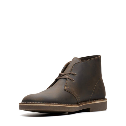 Clarks mens Bushacre 2 Chukka Boot, Beeswax