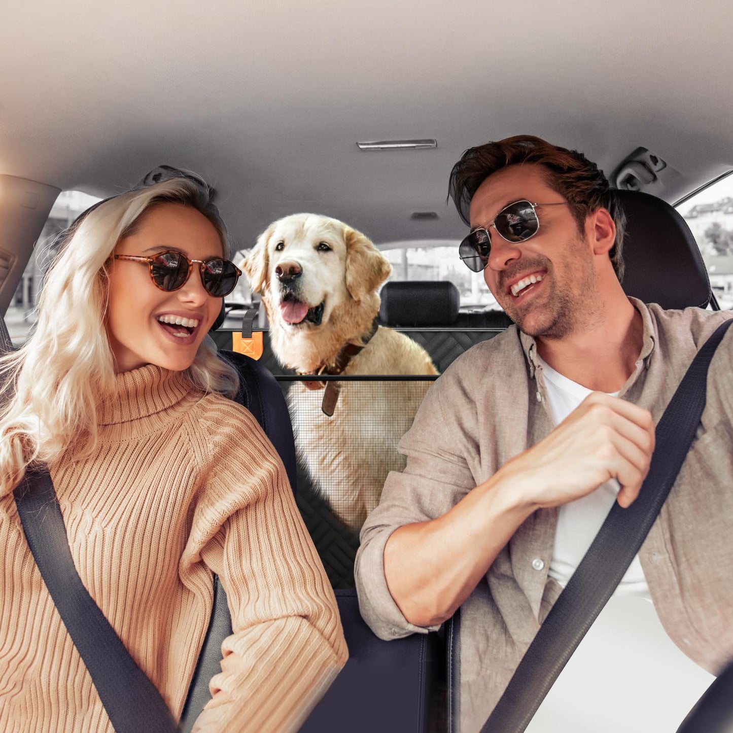 PROZAR Funda Extensora de Asiento Trasero para Perros (51")