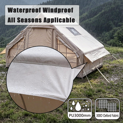 Tienda de Campaña Inflable Glamping (Beige / 9.8 * 6.9ft)