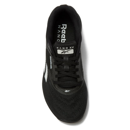 Reebok Nano X5 Sneakers for Women, Cross Training Gym Walking Shoes Women, Black/Footwear White