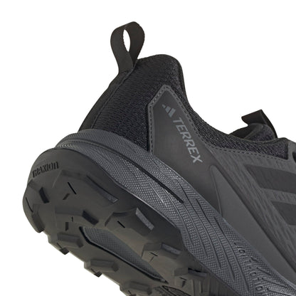 Adidas Mens Terrex Tracefinder 2 Trail Running, Black/Black/Grey