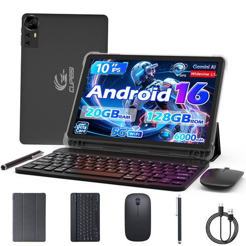 CUPEISI Tableta Android 16 de 10" (128GB)