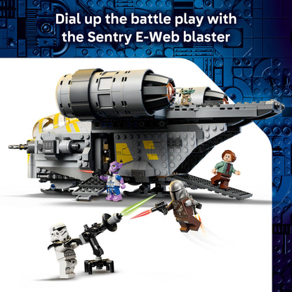 LEGO Juguete de Construcción Star Wars The Mandalorian & Grogu Razor Crest (75447)