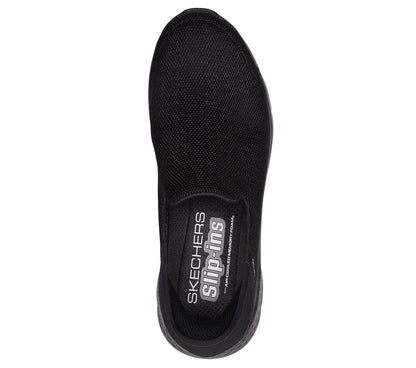 Skechers Men's Go Walk Flex No Hands Hands Free Slip-Ins Sneaker, Black