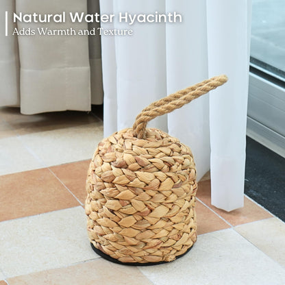 CHI AN HOME Tope Decorativo Natural para Puerta (4.4 lbs / 4.7" D x 6.3" H)