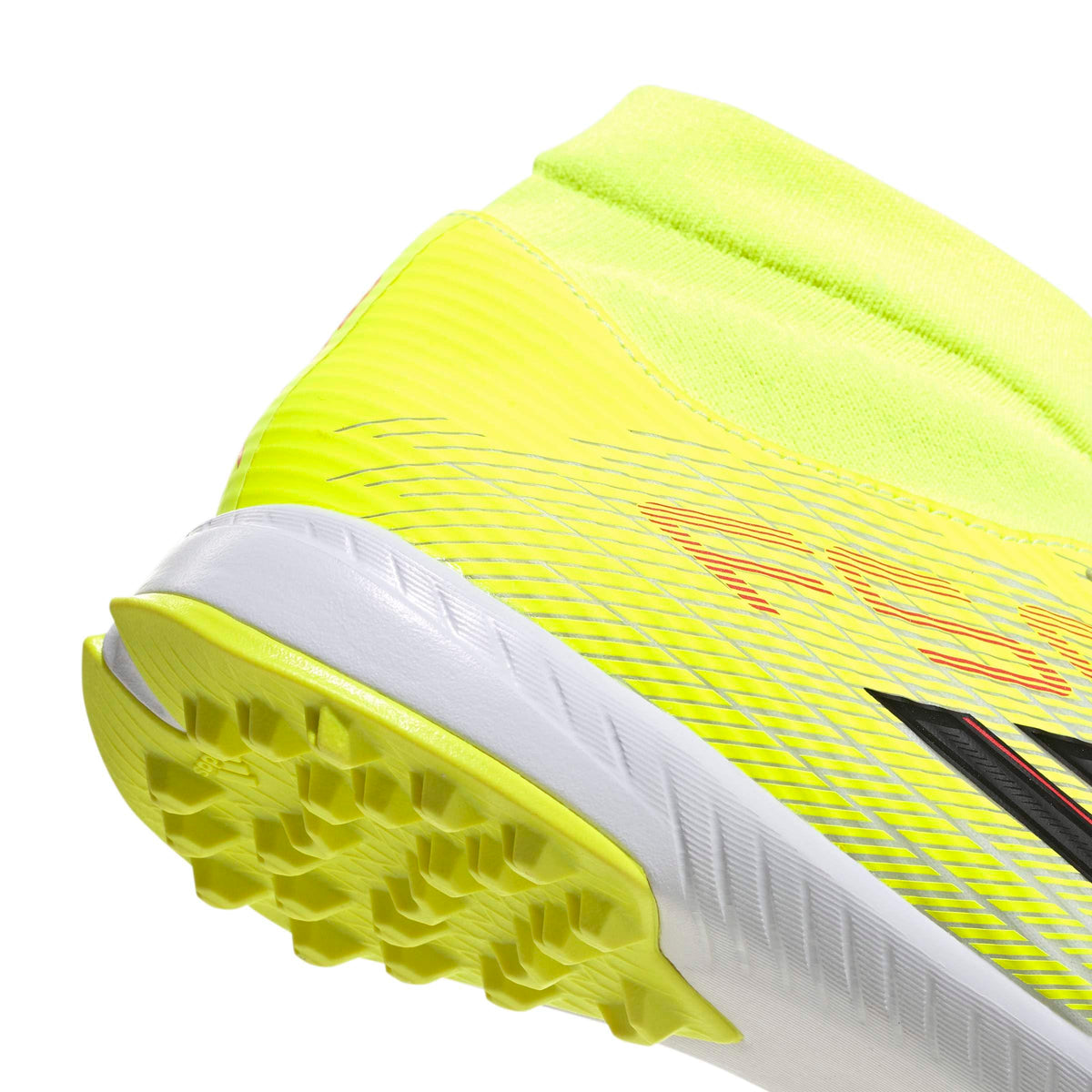 adidas Unisex-Adult F50 League Mid Turf, Team Solar Yellow/Black/Lucid Red