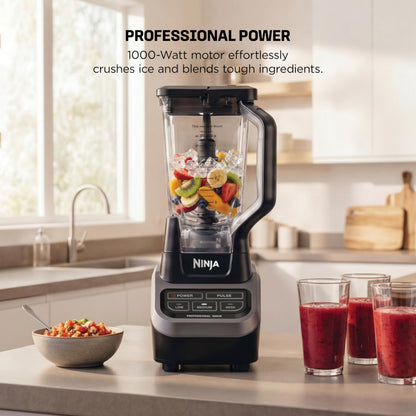 Ninja Licuadora Profesional (Negro y Gris / 72-oz)