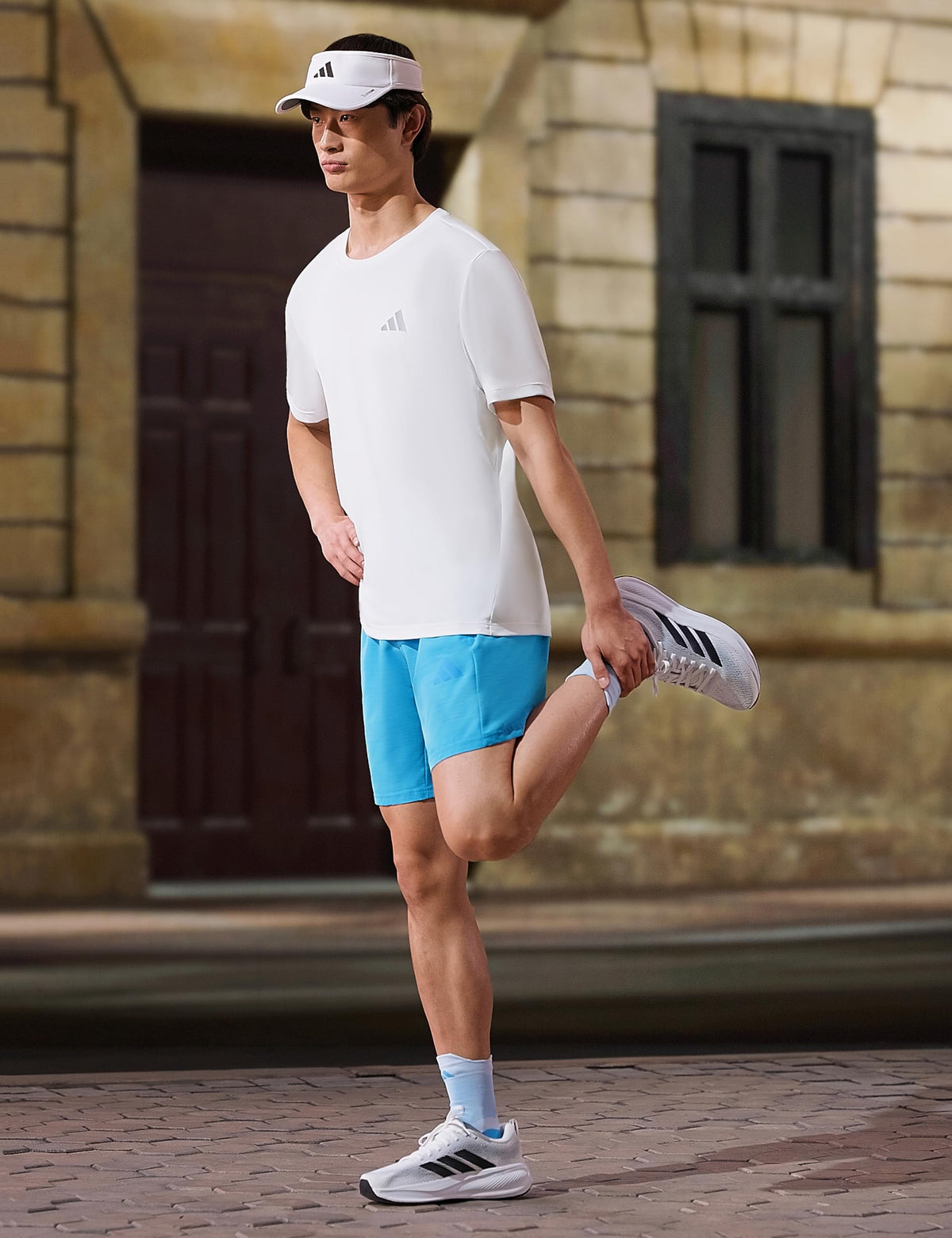 adidas Men's Response Pace Running, White/Black/Grey