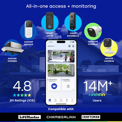 myQ Secure View™ Cerradura Inteligente 3 en 1