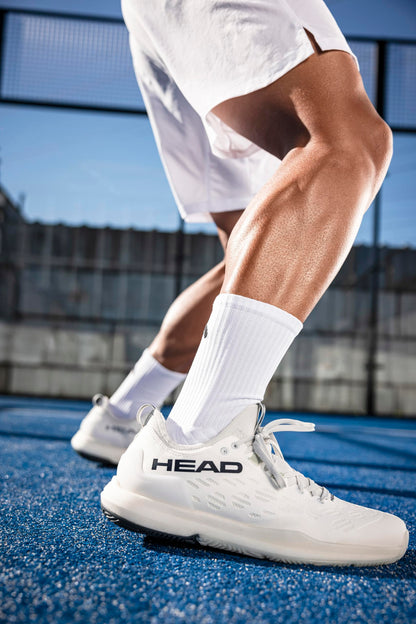 HEAD Motion Pro 1.5 Men's Padel Shoe, White/Blueberry