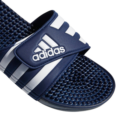 Adidas Performance Adissage Sandal, Dark Blue/White/Dark Blue