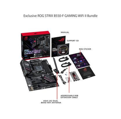 Asus Tarjeta Madre para Juegos ROG Strix B550-F WiFi II (ATX)
