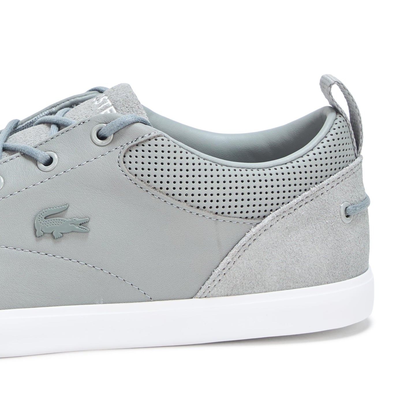 Lacoste Men's Bayliss Sneaker, Gray & White