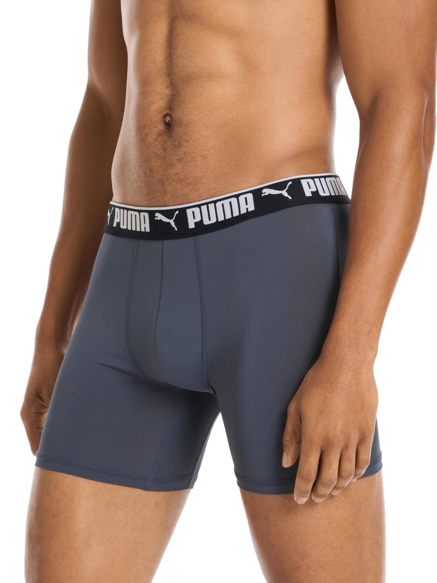 PUMA Calzoncillos Bóxer de Rendimiento para Hombre (Paquete de 5 / Talla M)