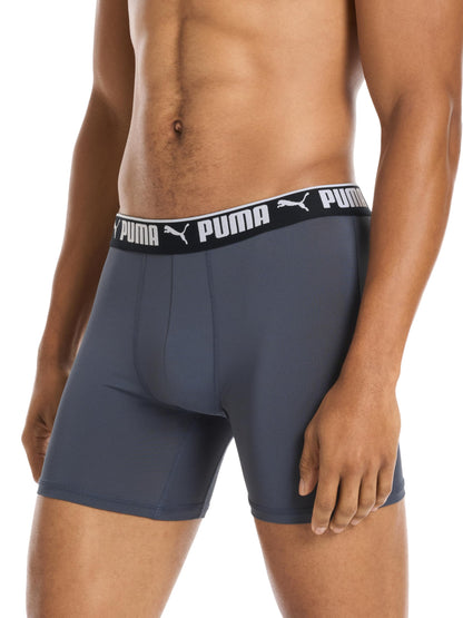 PUMA Calzoncillos Bóxer de Rendimiento para Hombre (Paquete de 5 / Talla M)