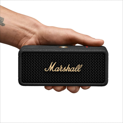Marshall Emberton III Altavoz Portátil con Bluetooth (Negro y Latón)