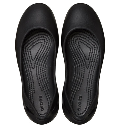 Crocs Zapatos Planos Tipo Ballet Kadee para Mujer (Negro / Talla 8)