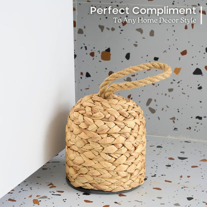 CHI AN HOME Tope Decorativo Natural para Puerta (4.4 lbs / 4.7" D x 6.3" H)