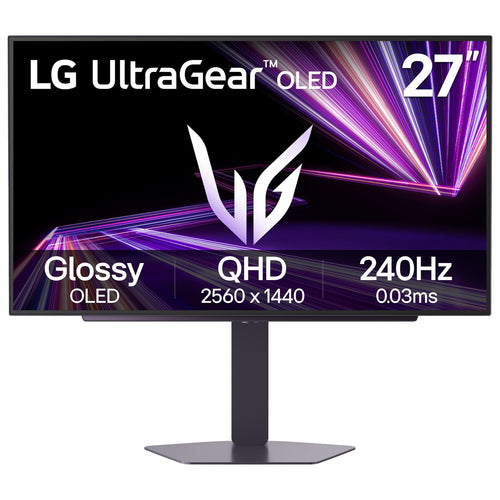 LG Monitor Gaming OLED Ultragear de 27 Pulgadas (Negro)