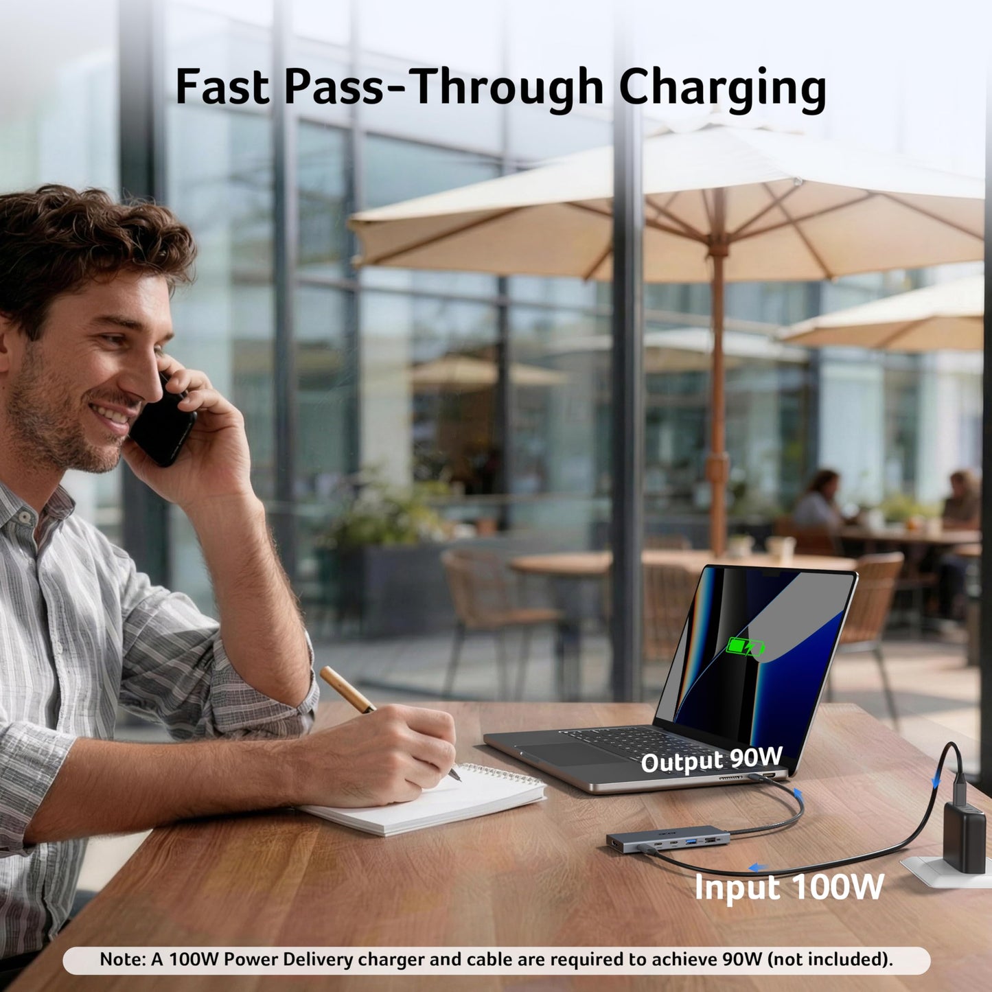 Acer Hub USB-C 6 en 1 (100W PD)