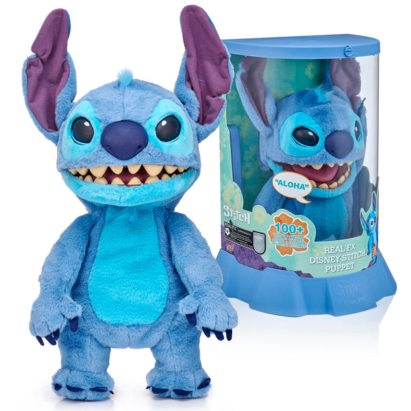 Wow! Stuff Marioneta Stitch Puppetronic de Disney (18 Pulgadas)