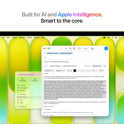 Apple 2026 MacBook Neo 13-inch Laptop with A18 Pro chip: Built for AI and Apple Intelligence, Liquid Retina Display, 8GB Unified Memory, 512GB SSD Storage, 1080p FaceTime HD Camera, Touch ID; Citrus