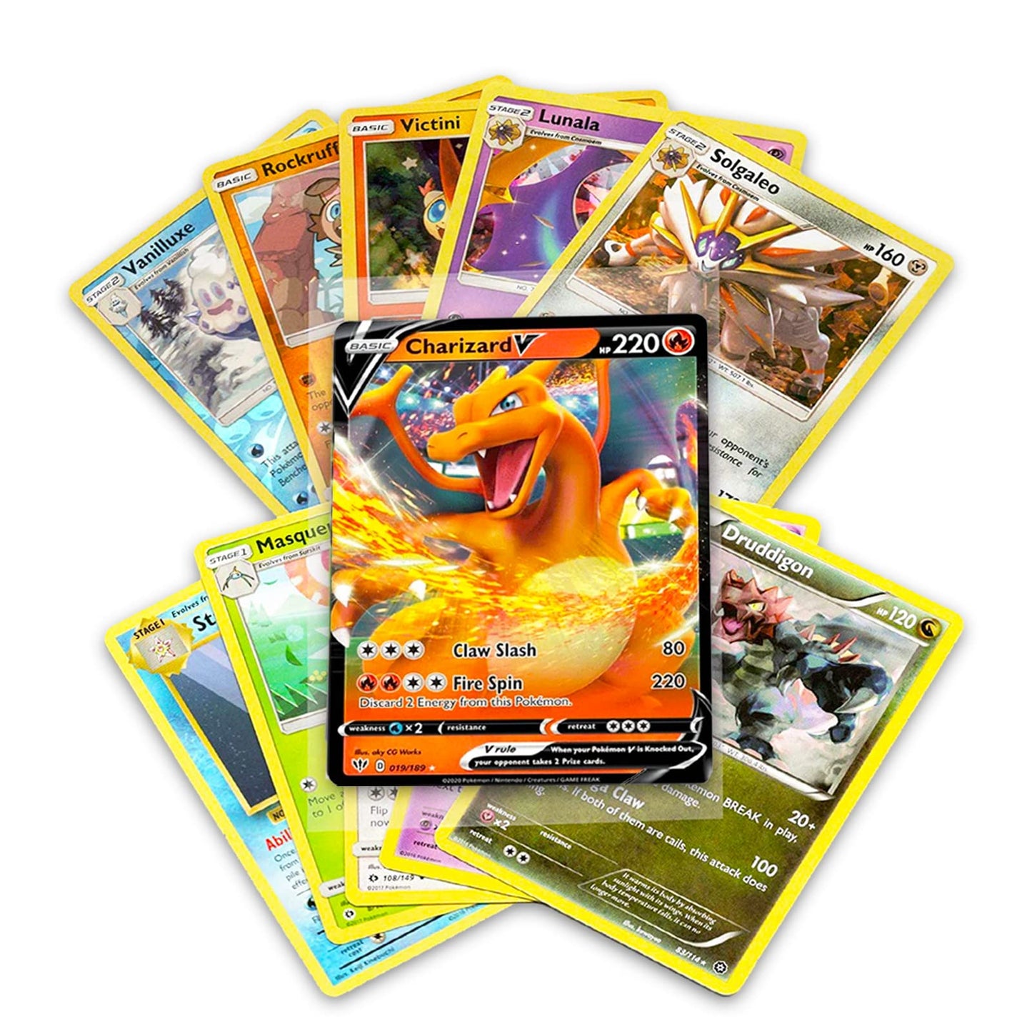 Colección de Cartas Originales de Pokémon (Más de 50 piezas)