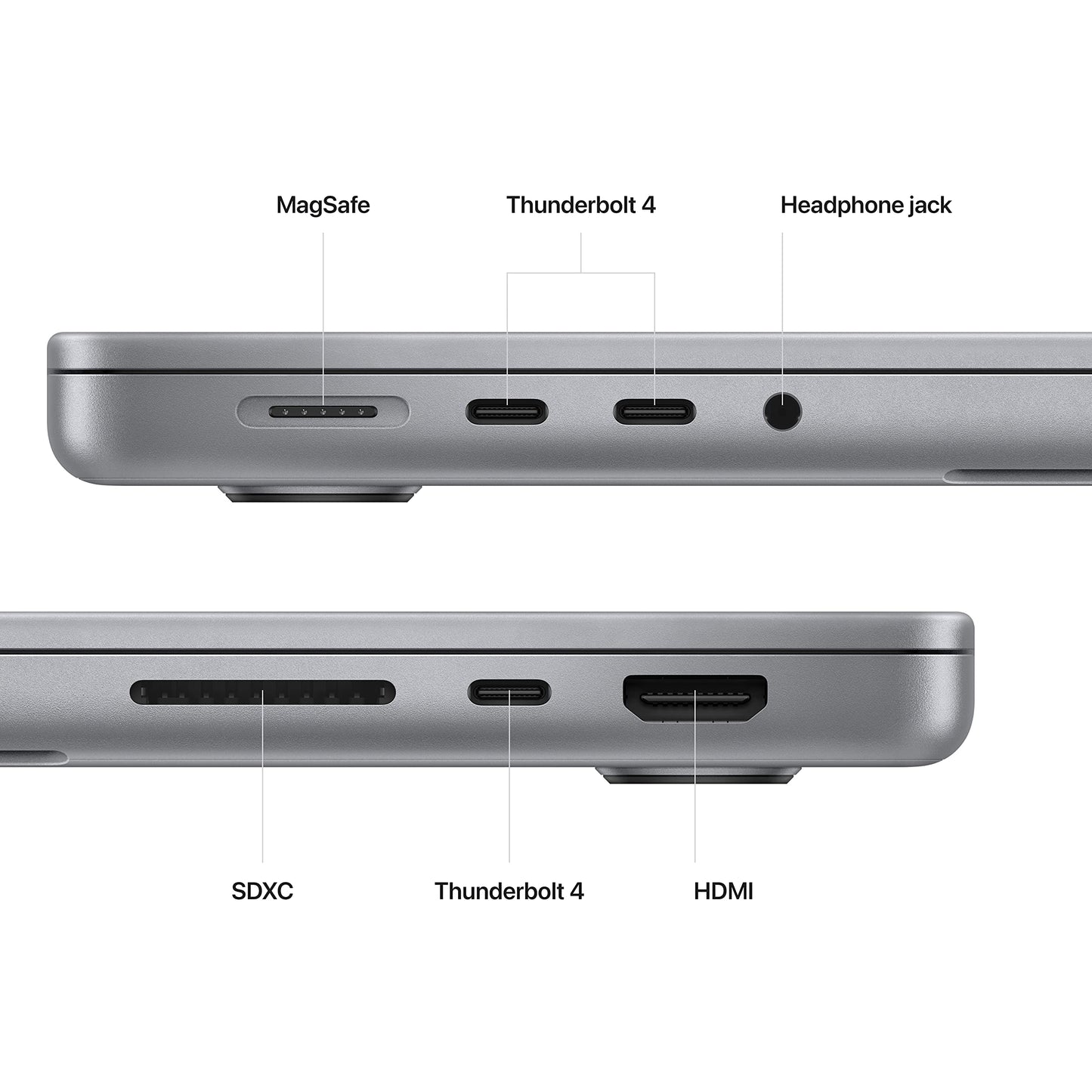 Apple MacBook Pro 14" 2023 con Chip M2 Pro (Renovada / Space Gray)