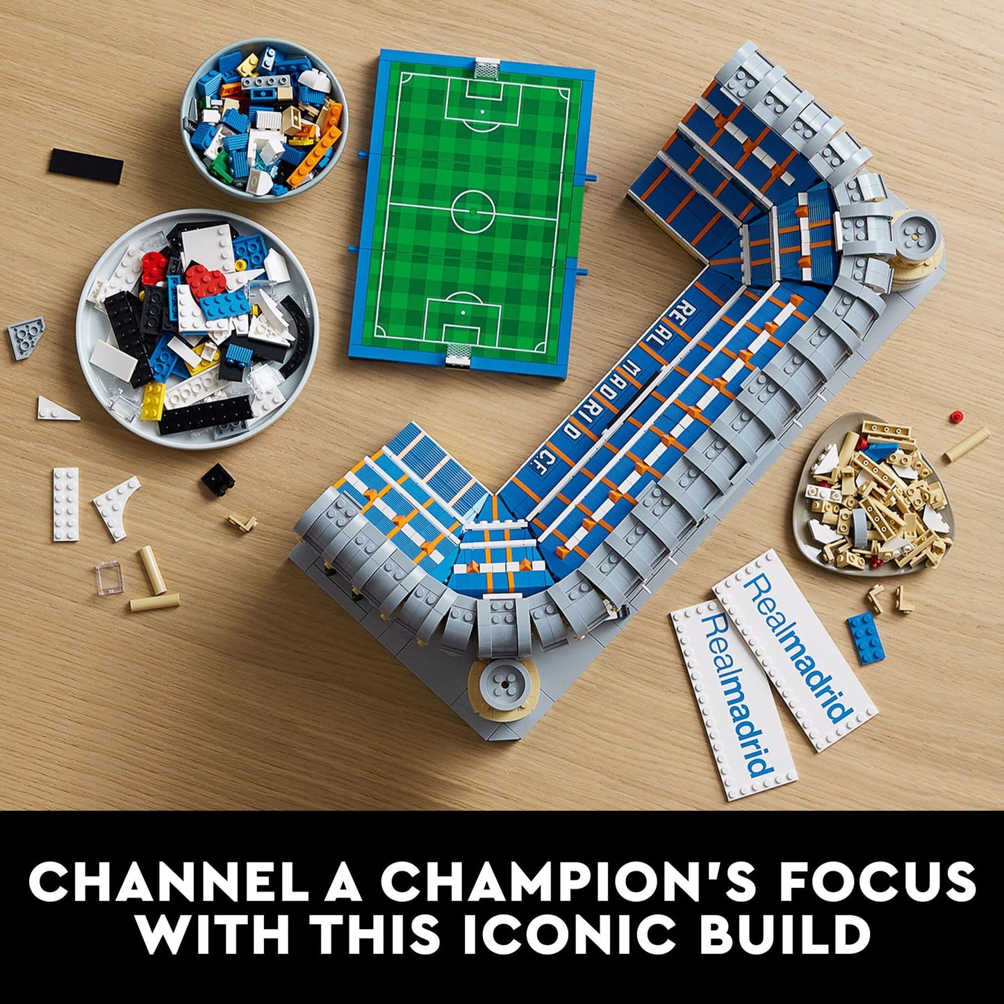 LEGO Icons Set de Construcción Estadio Santiago Bernabéu del Real Madrid (10299)