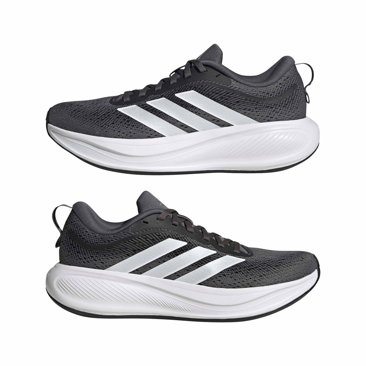 adidas Women's Response Pace Running, Black/White/Silver Metallic