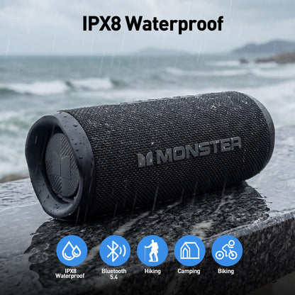 Monster Altavoz Bluetooth Portátil para Exteriores (60W)