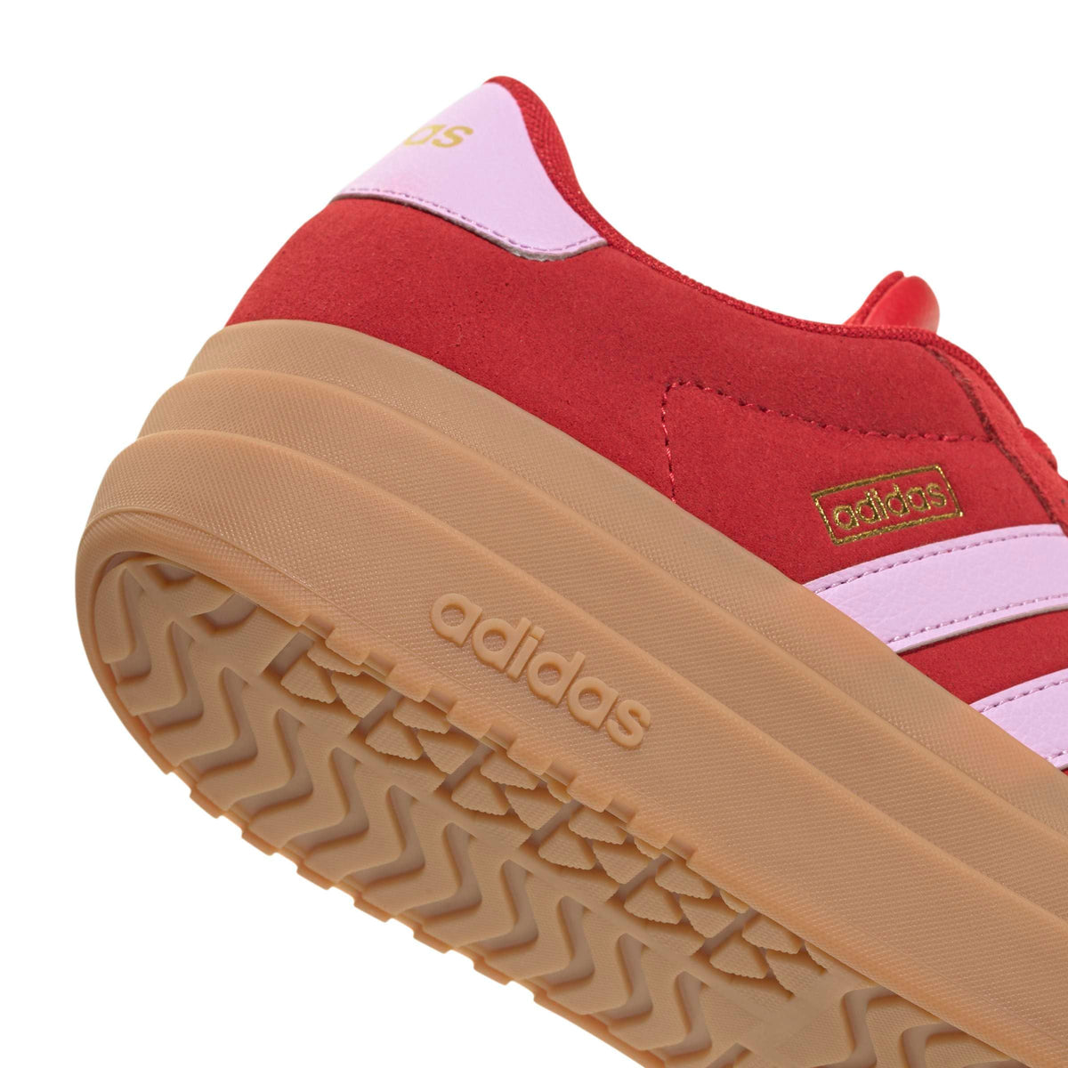 adidas Women's VL Court Bold, Better Scarlet/Bliss Lilac/Gold Metallic