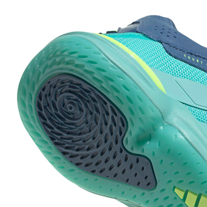adidas Women's Court Stabil Volleyball, Flash Aqua/Flash Aqua