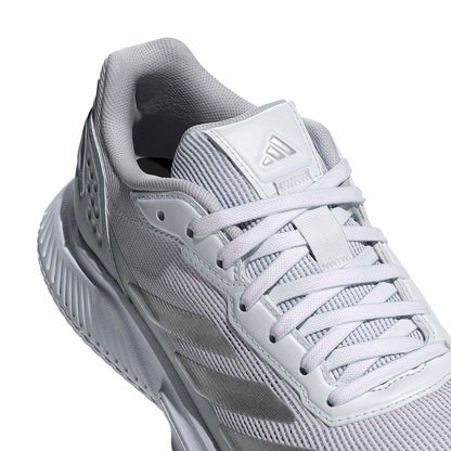 adidas Women's Courtquick Padel, White/Silver Metallic/White