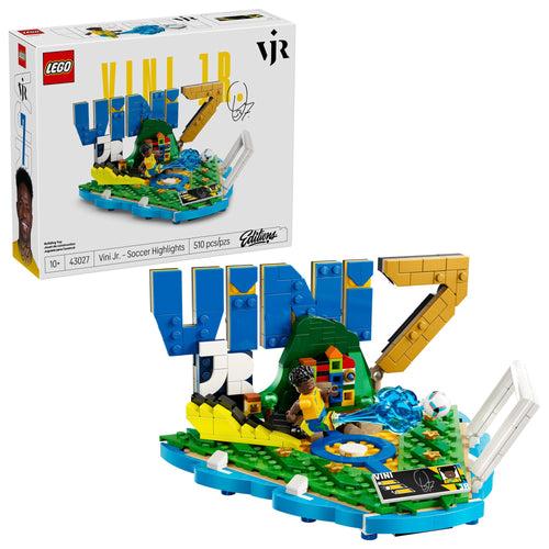 LEGO Editions Vini Jr. Momentos Destacados de Fútbol (43027)