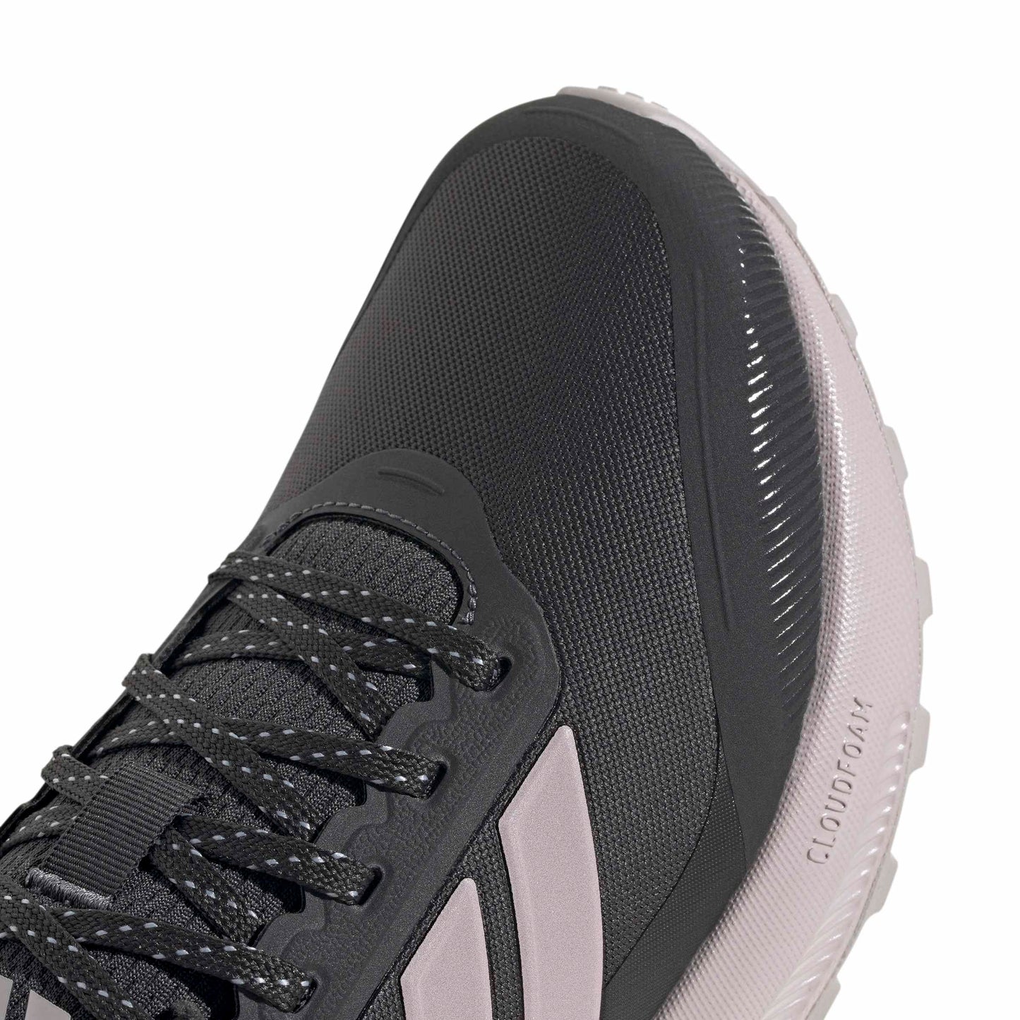 Adidas Women's Run Falcon 5 Trail, Carbon/Ice Purple/Black