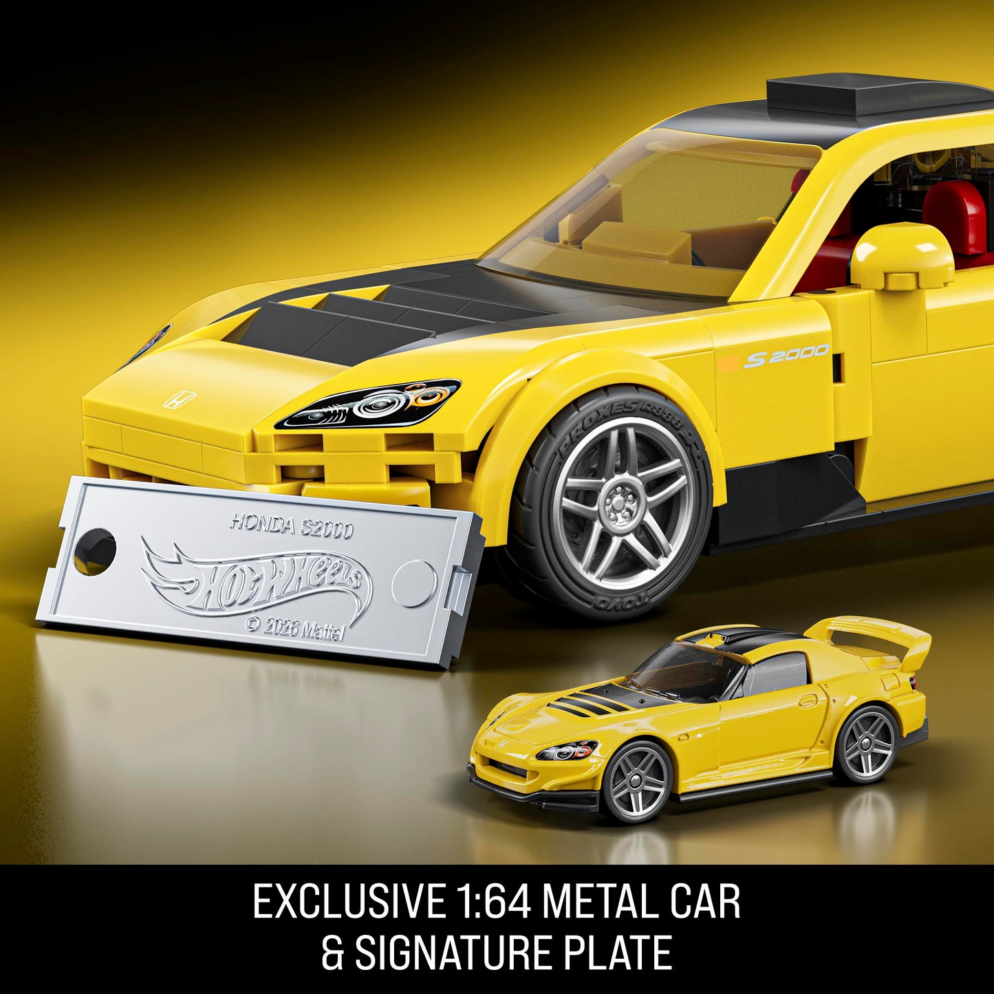 Mattel Set de Construcción Hot Wheels Speed Series ('07 Honda S2000)