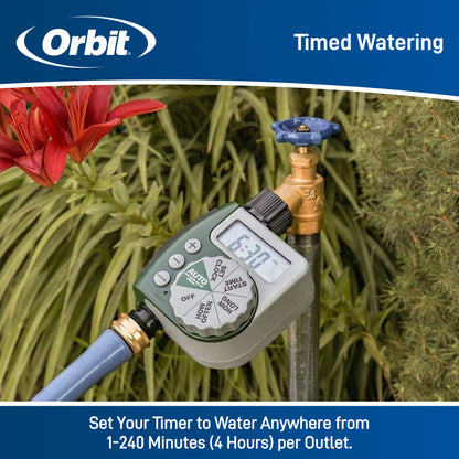 Orbit Temporizador Digital Programable para Manguera (62061)