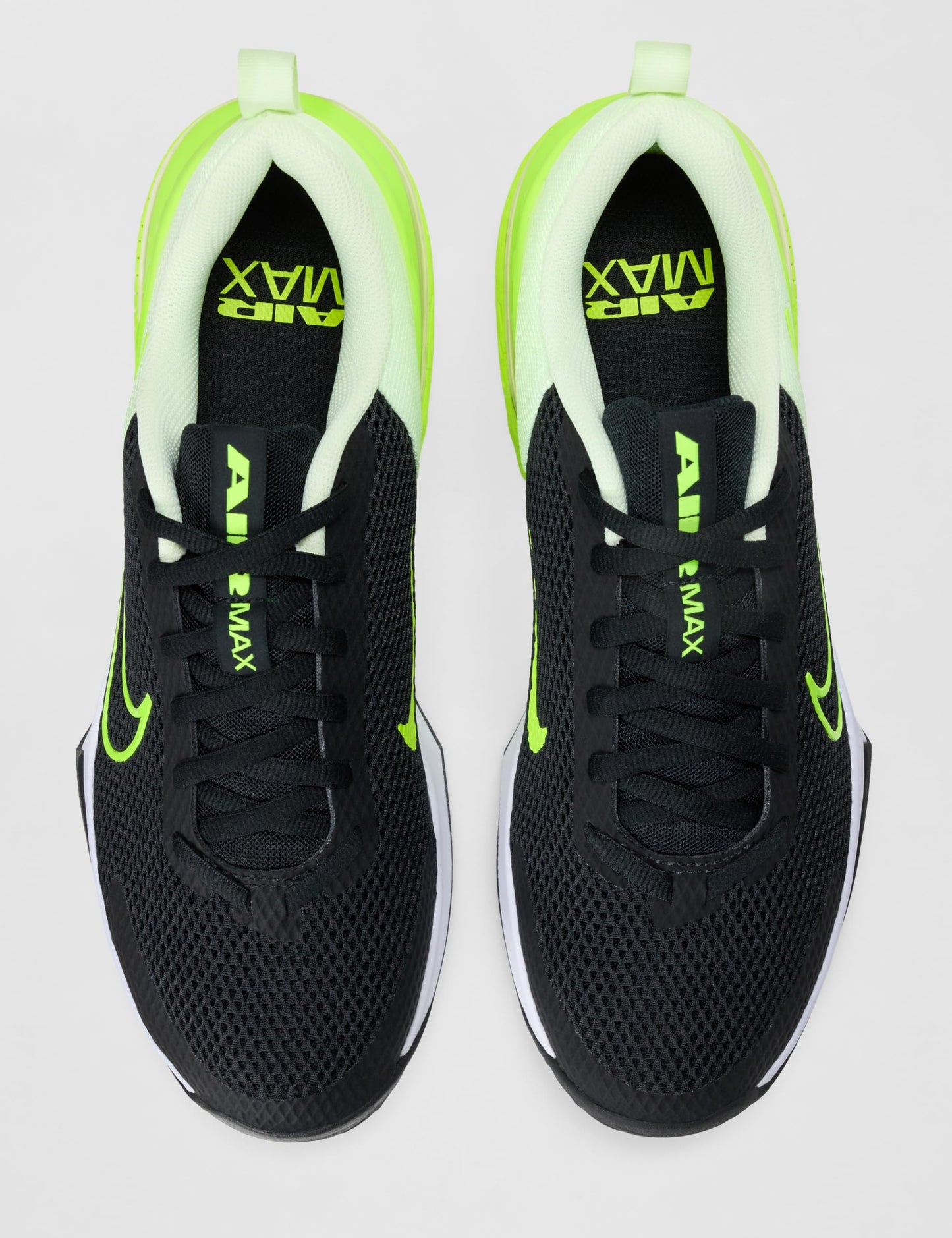 Nike Men's Air Max Alpha Trainer 6 Workout Shoes, Black/Volt-Volt Tint-Barely Volt