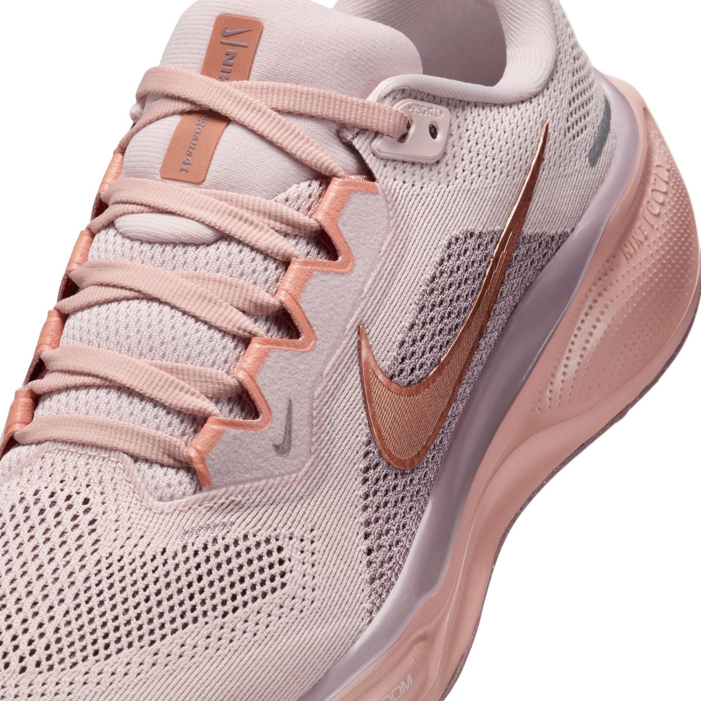 Nike Women's Pegasus 41 Silt Red/Metallic Rose Gold/Particle Pink/Taupe Grey