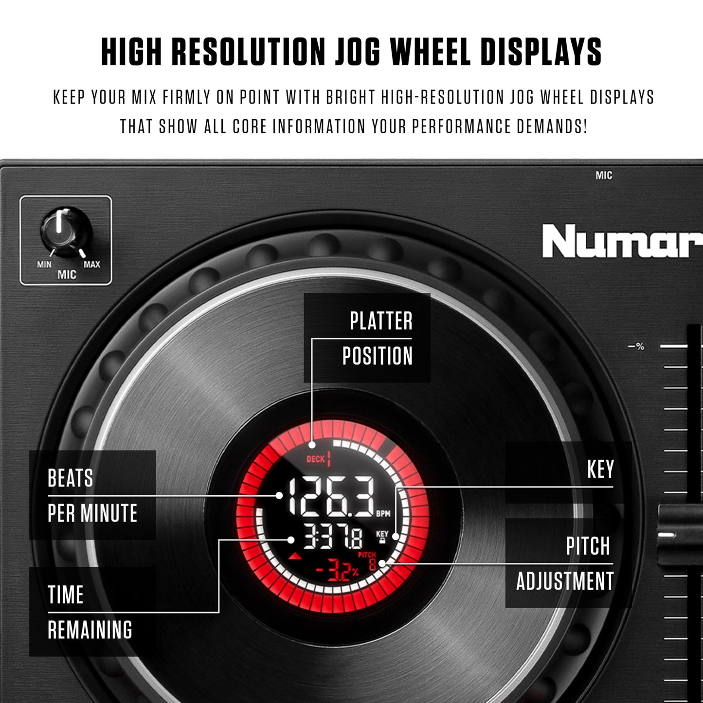 Numark Controlador Mixtrack Platinum FX Serato DJ