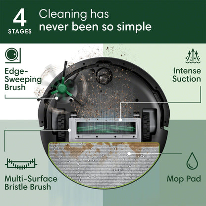 iRobot Roomba 105X Combo Robot Aspirador y Trapeador