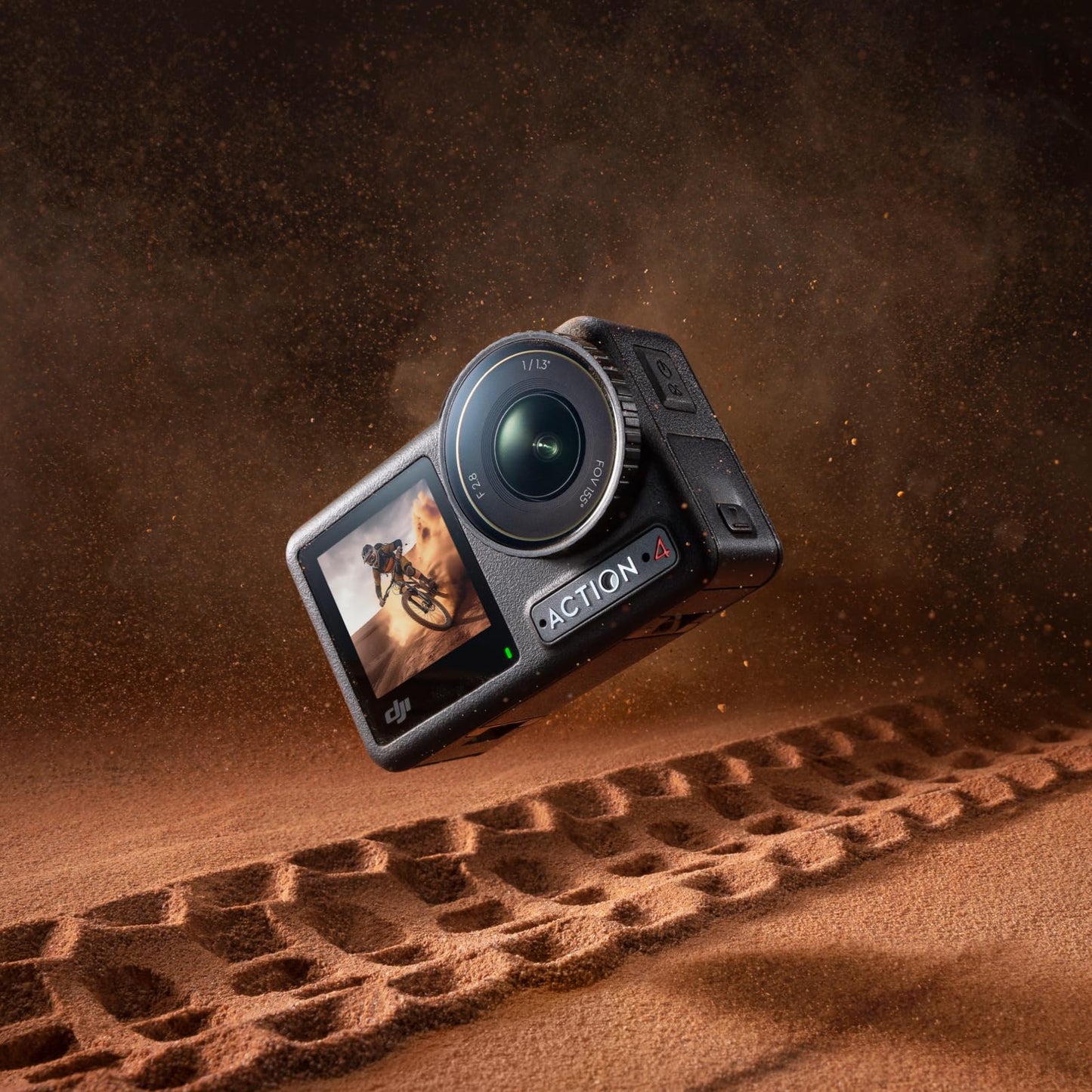 DJI Osmo Action 4 Essential Combo, Waterproof Action Camera with 1/1.3" Sensor, 4K/120fps Video, Stunning Low-Light Imaging, 10-bit & D-Log M Color Performance, Long-Lasting 160 Mins, Vlogging Camera