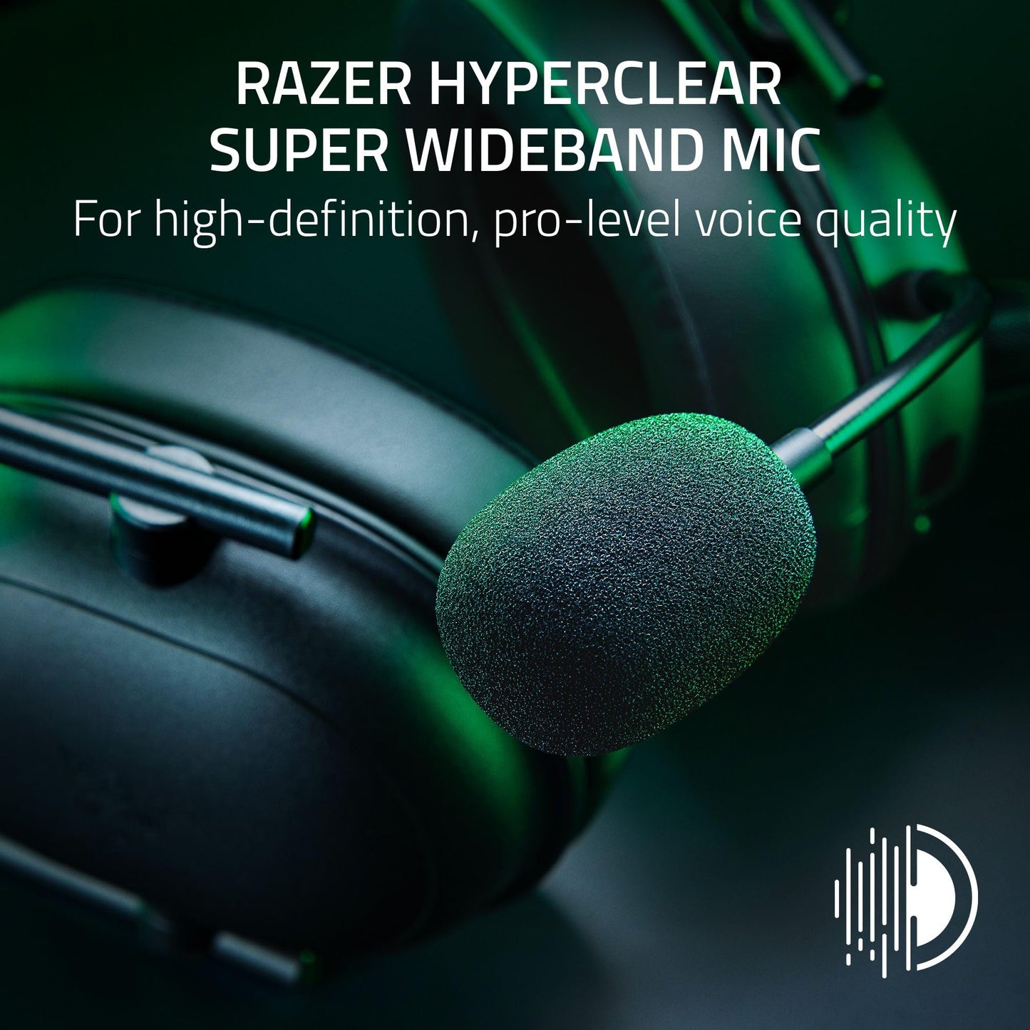 Razer BlackShark V2 HyperSpeed Auriculares Inalámbricos para Juegos (Negro)