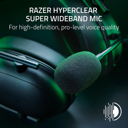 Razer BlackShark V2 HyperSpeed Auriculares Inalámbricos para Juegos (Negro)