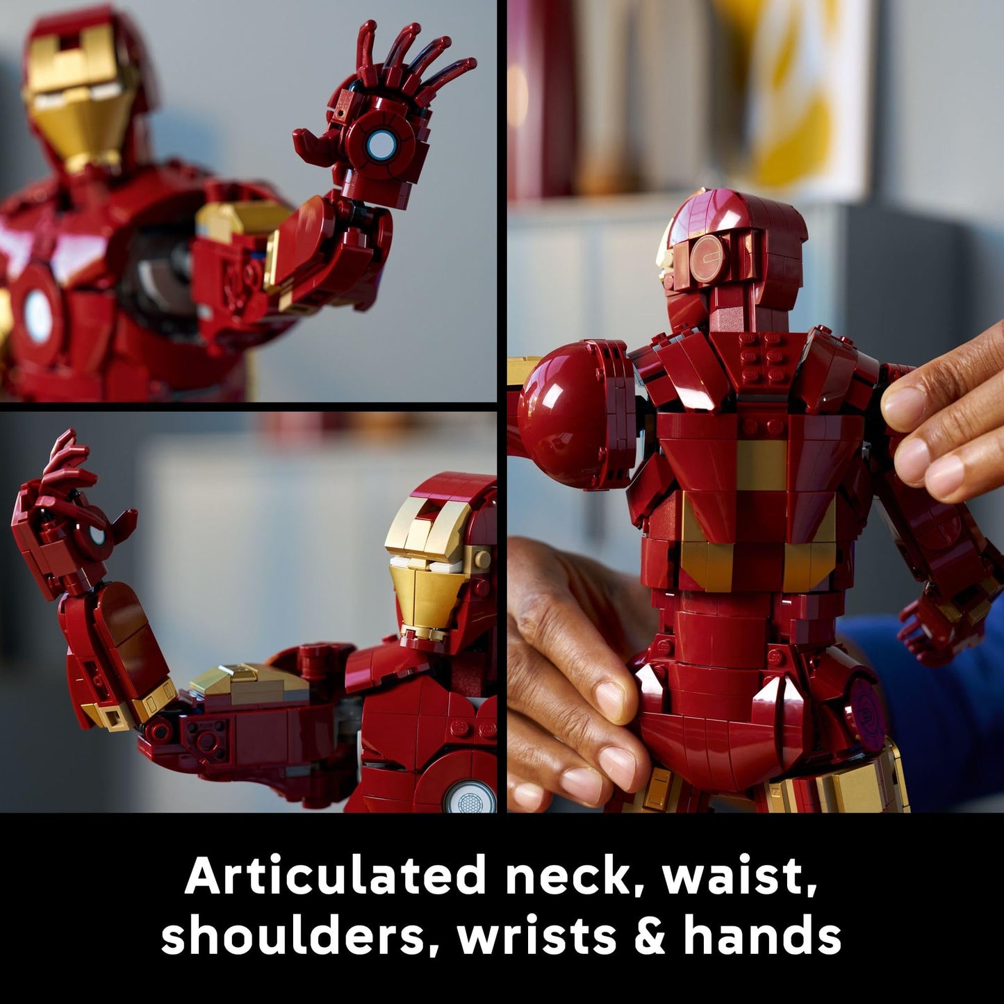 LEGO Marvel Kit de Construcción Iron Man Mark 3 Edición de Coleccionista (76344)